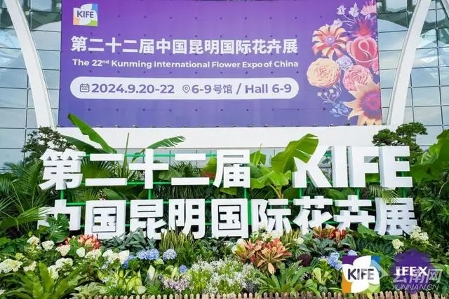 Pameran Bunga Internasional Kunming China kaping 22 dibukak